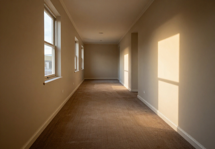 Restored living room in Denistone East after flood damage repair