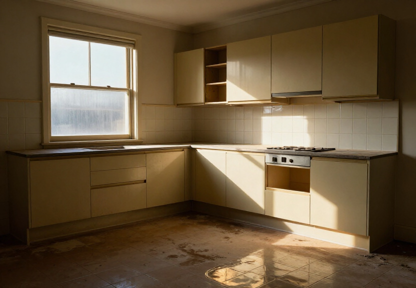 Mould-free basement in Denistone East after treatment